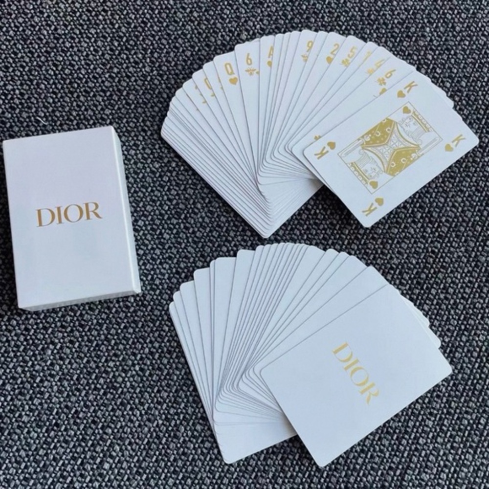 Dior Novelty Gift‎ Poker Cards